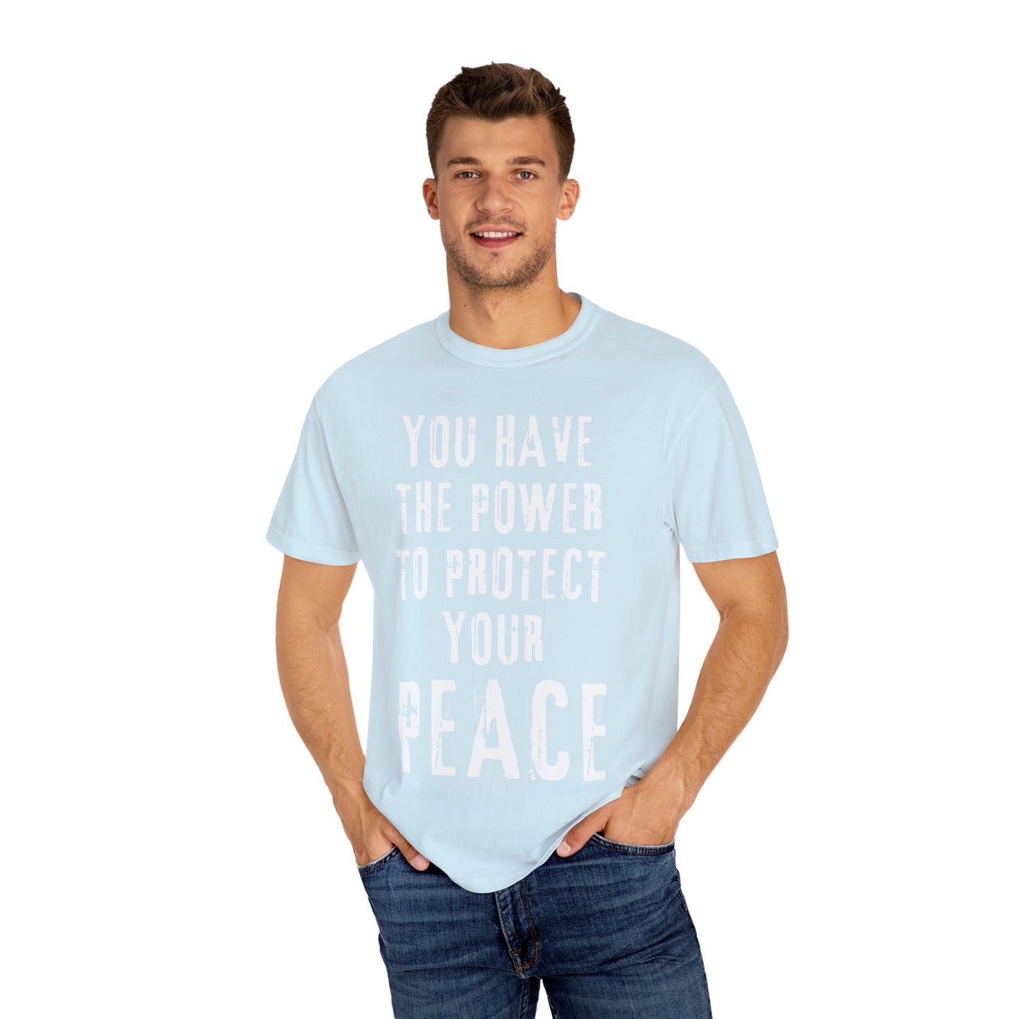 Empowered Peace Tee Unisex Garment-Dyed