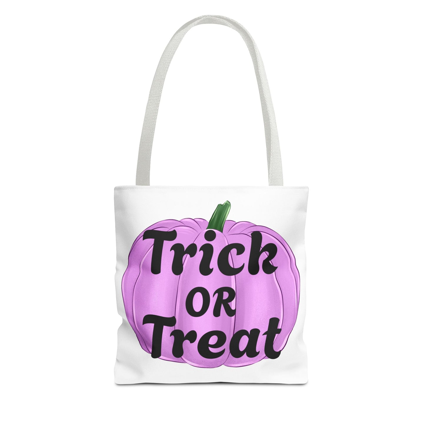 Purple Pumpkin Halloween Tote Bag