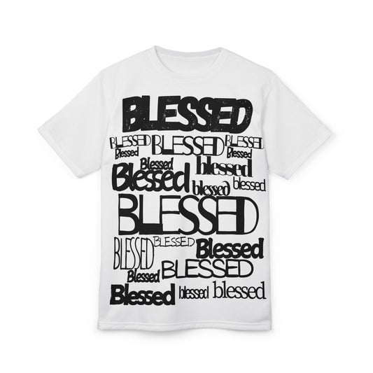 Blessed in Every Font Graphic Tee