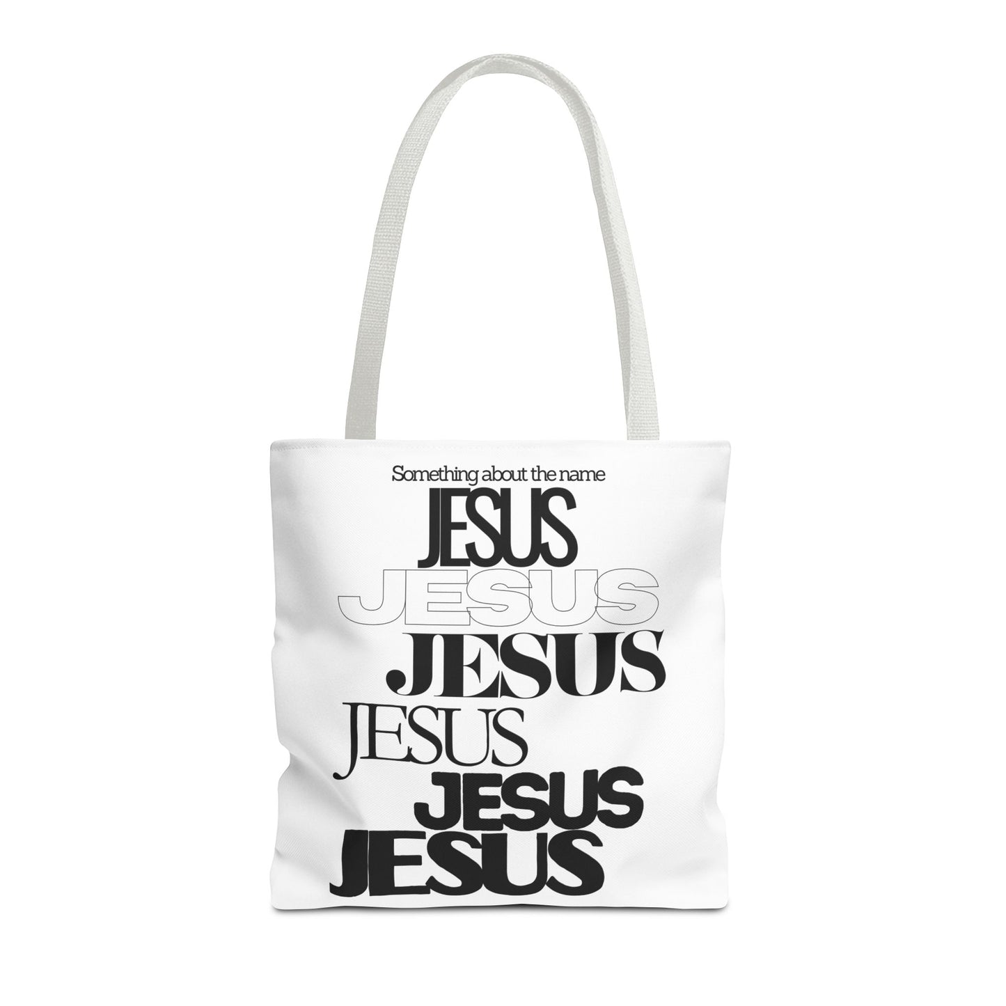 In His Name Book Tote (AOP)