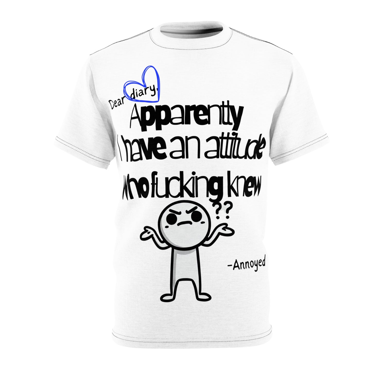 Unapologetically Annoyed Graphic Tee (AOP)