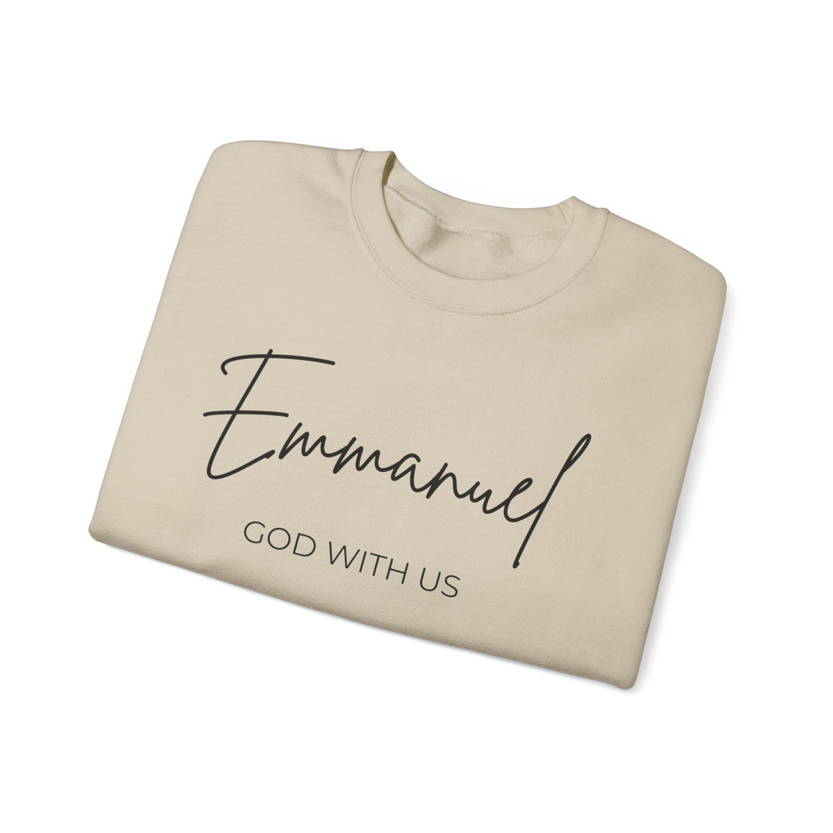 Emmanuel Crewneck Sweatshirt – Sand