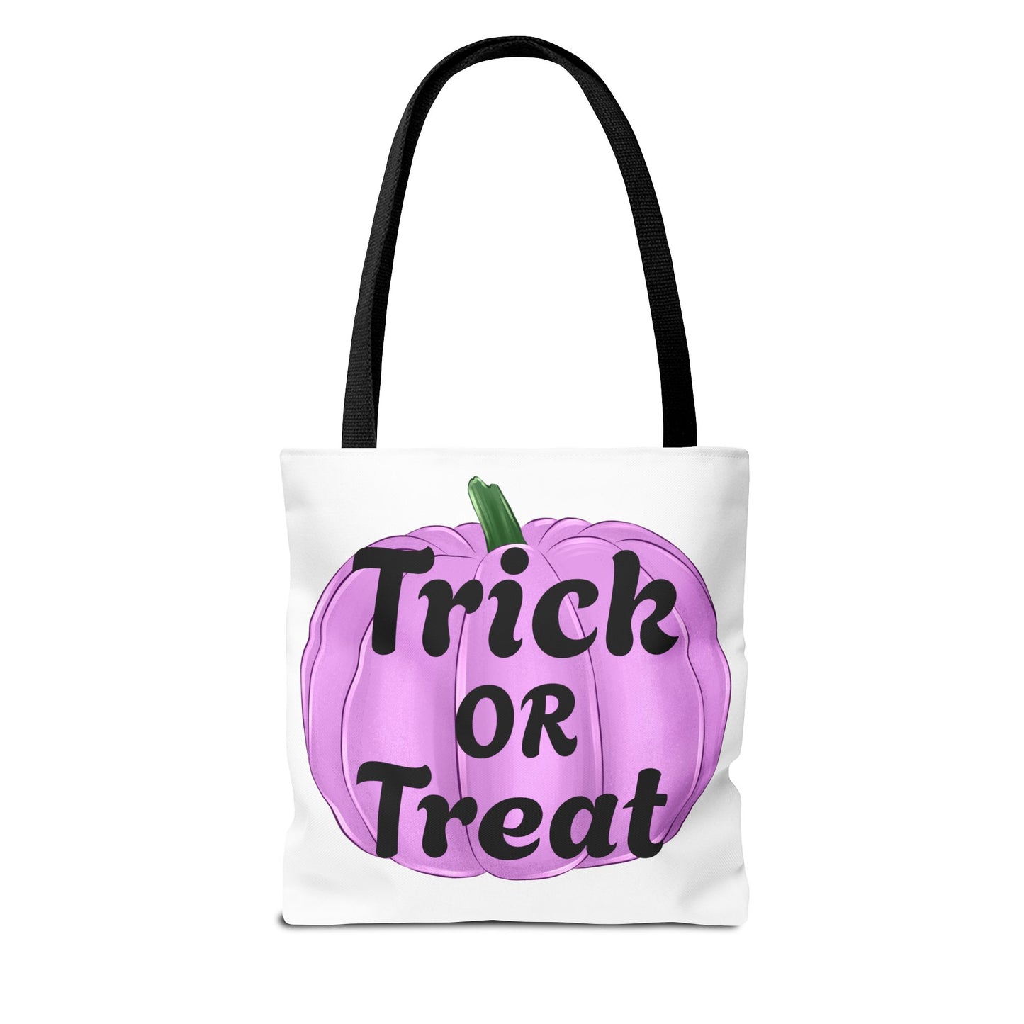 Purple Pumpkin Halloween Tote Bag