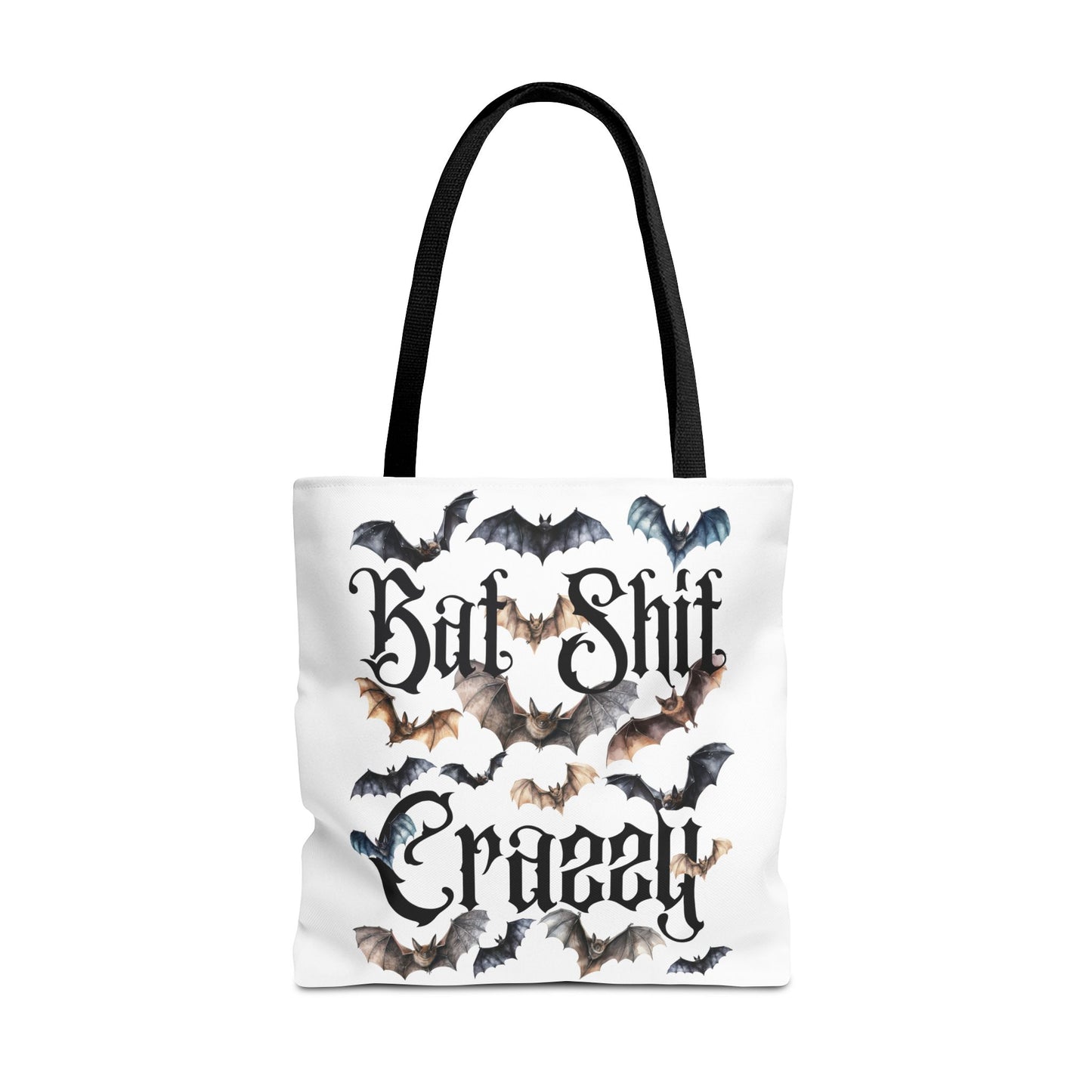 Bat Shit Crazy Halloween Tote Bag