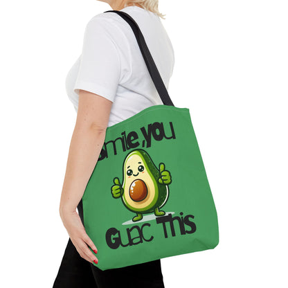 Smile & Guac Book Tote