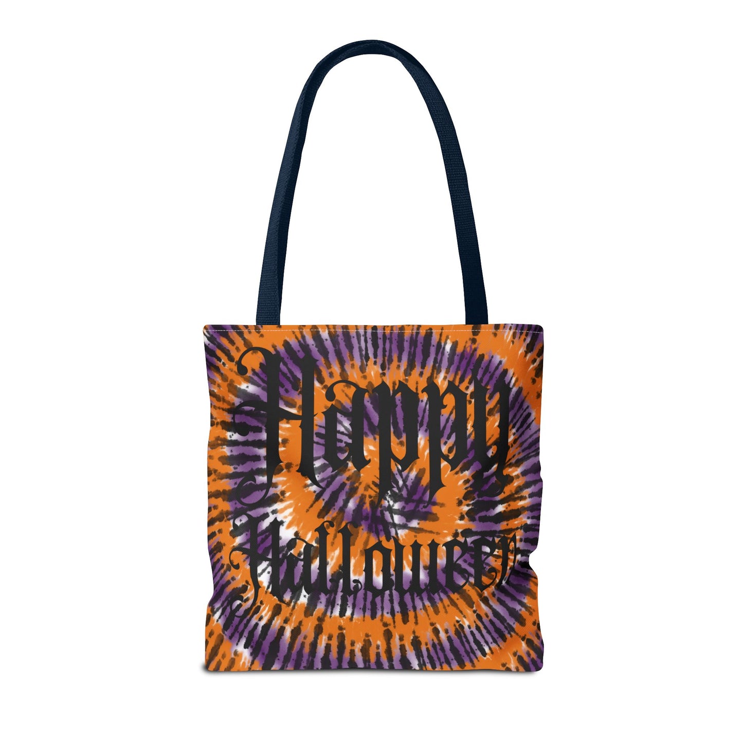 Happy Halloween Tie Dye Tote Bag