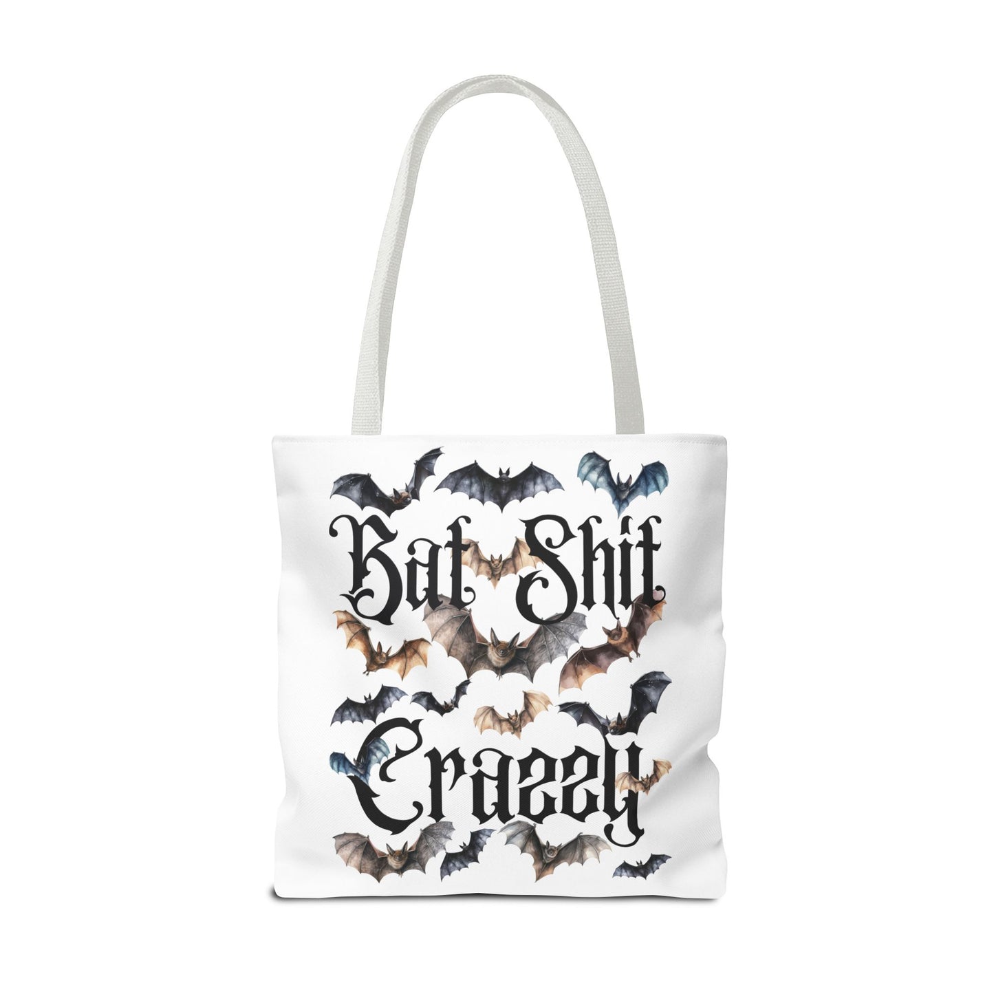 Bat Shit Crazy Halloween Tote Bag