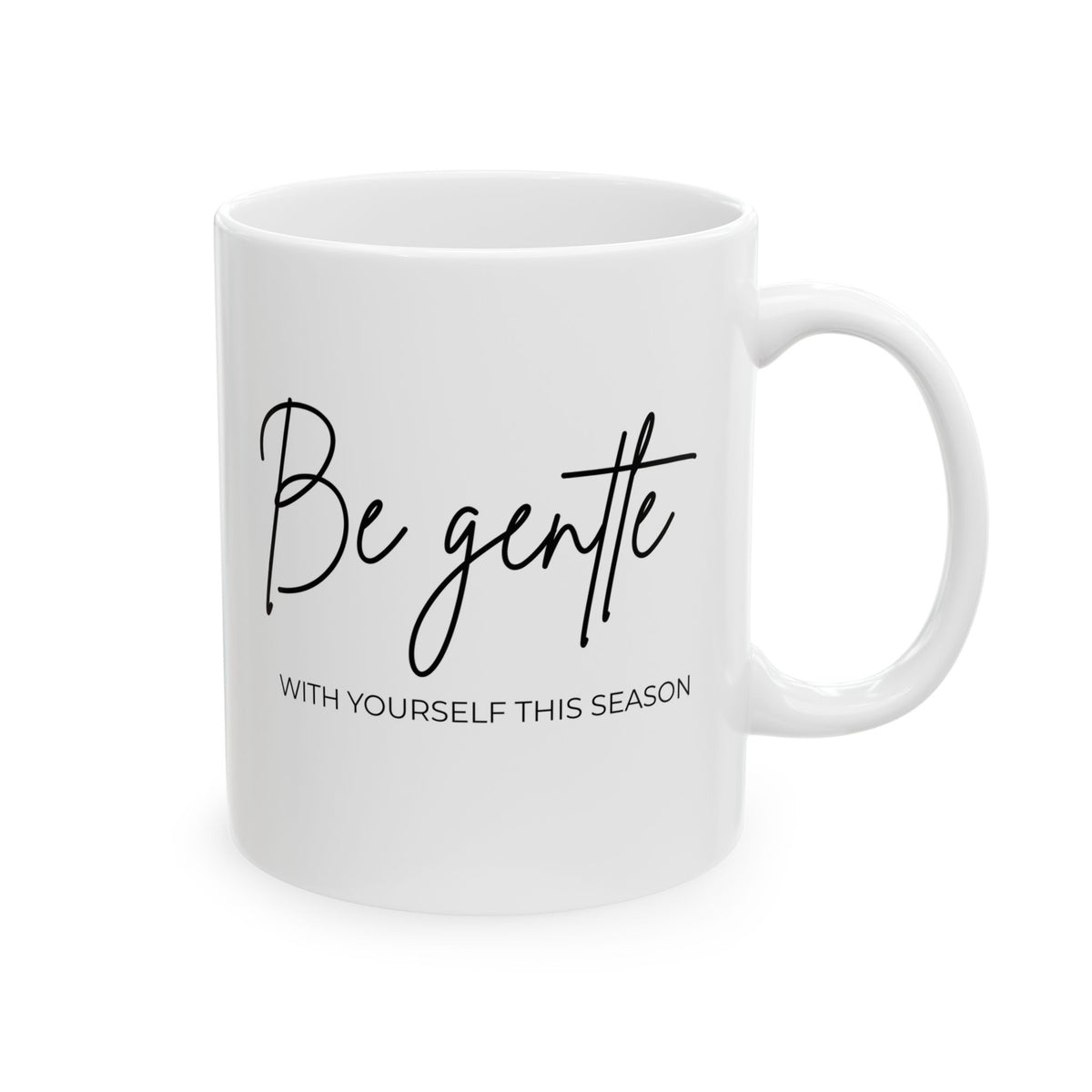 Belette Script Ceramic Mug – 11oz