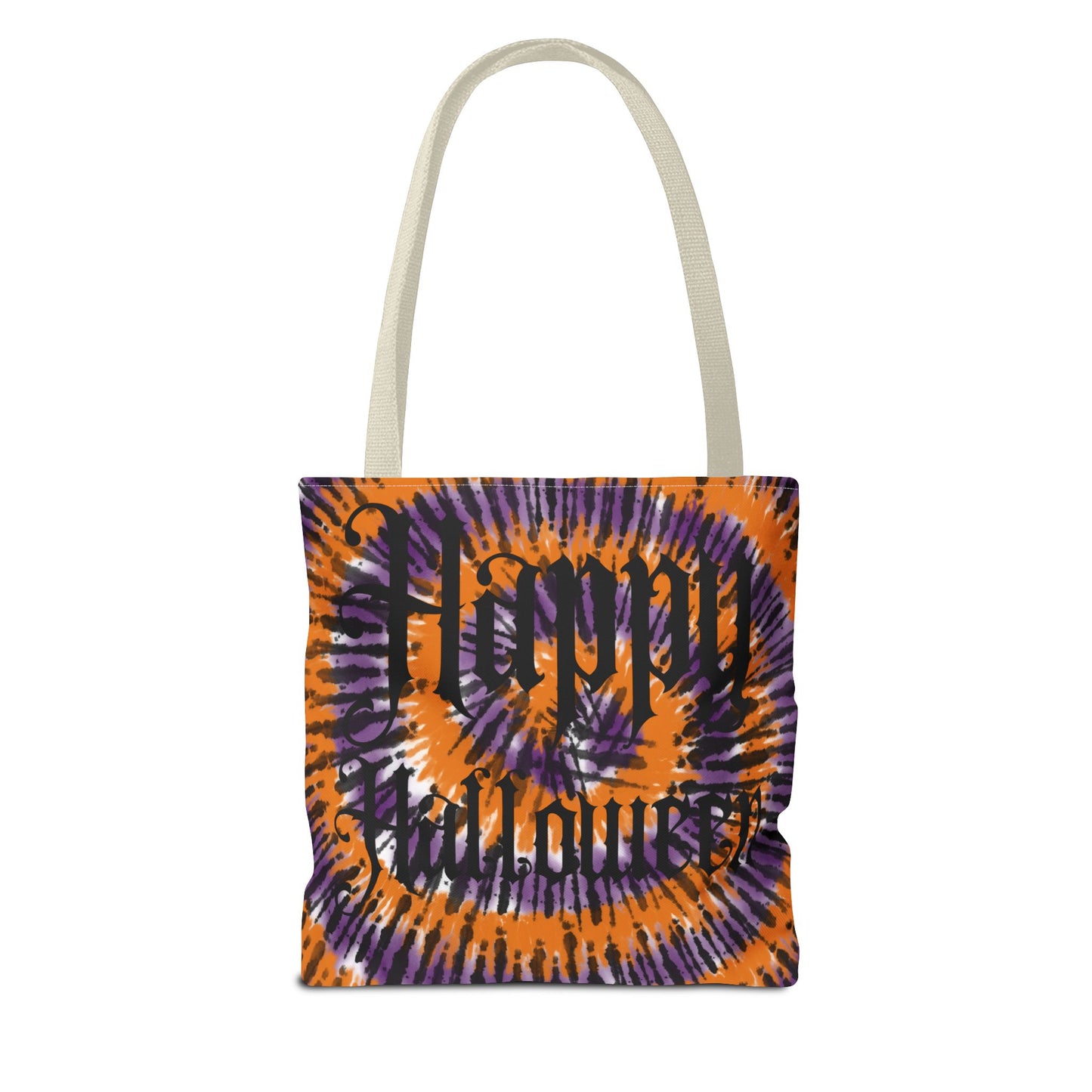 Happy Halloween Tie Dye Tote Bag