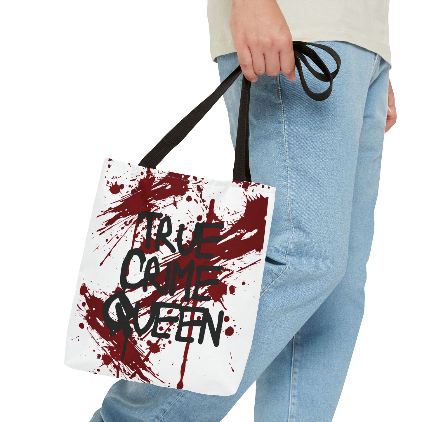 True Crime Halloween Tote Bag