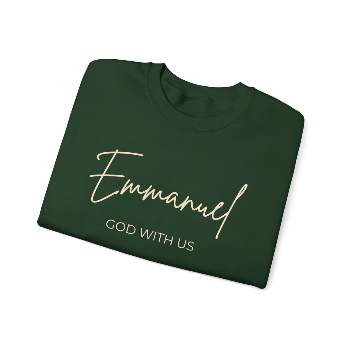 Emmanuel Crewneck Sweatshirt – Maroon & Forest Green