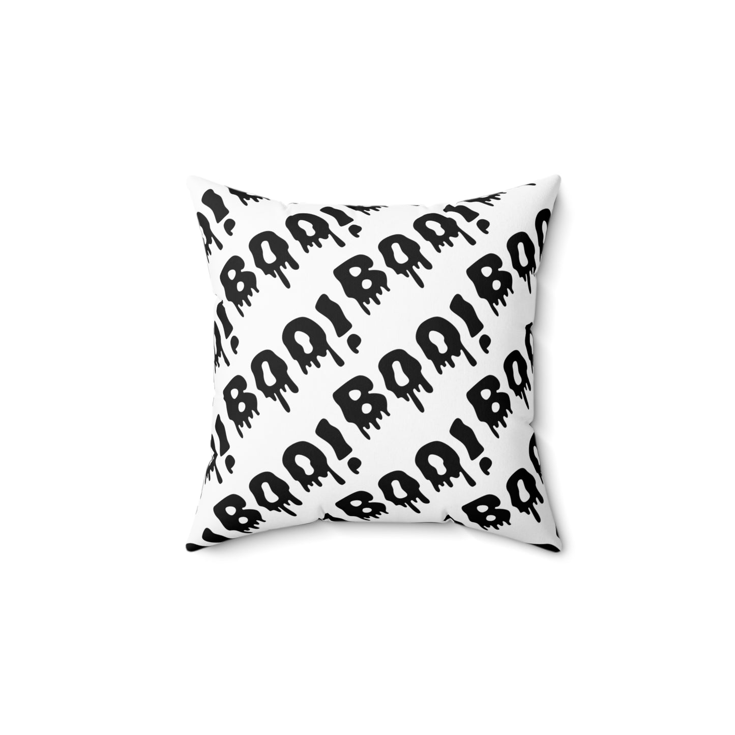 BOO! Halloween Pillow Spun Polyester Square