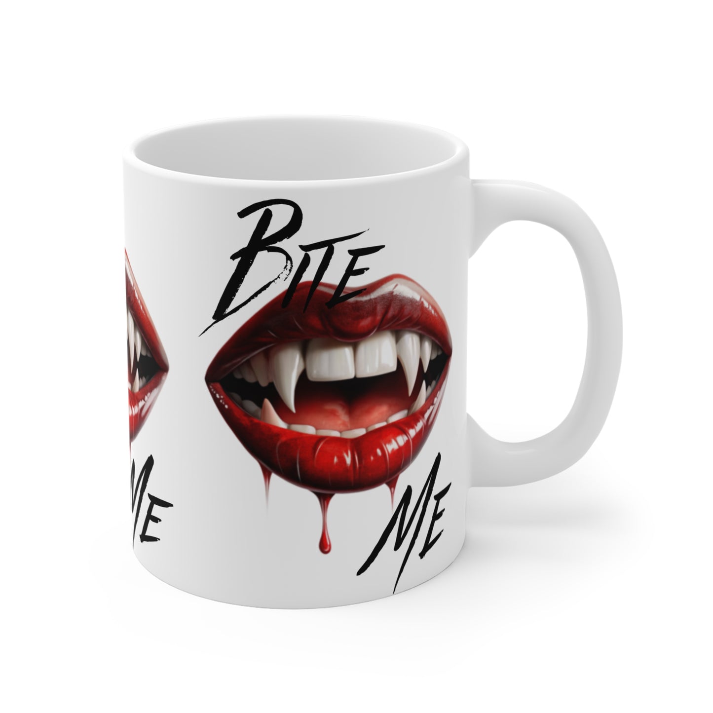 Bite Me Halloween Mug 11oz