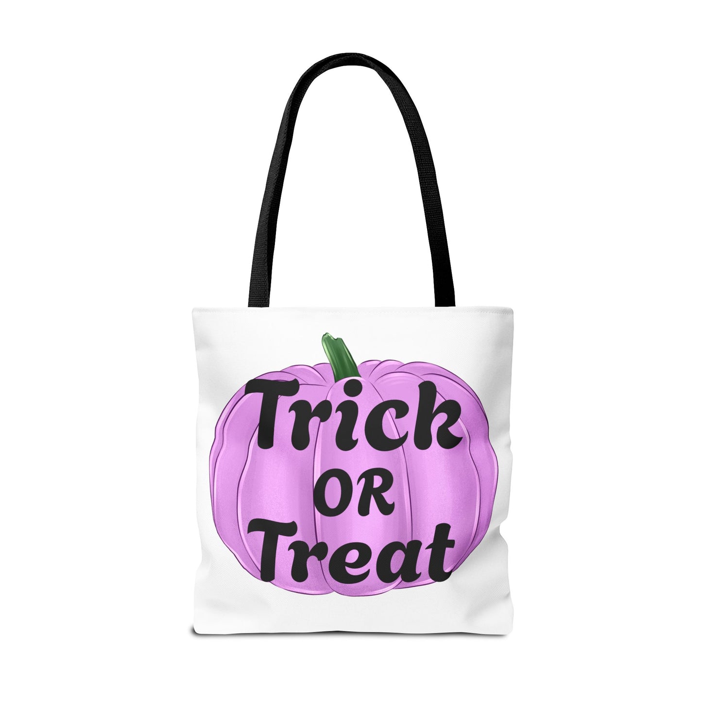 Purple Pumpkin Halloween Tote Bag