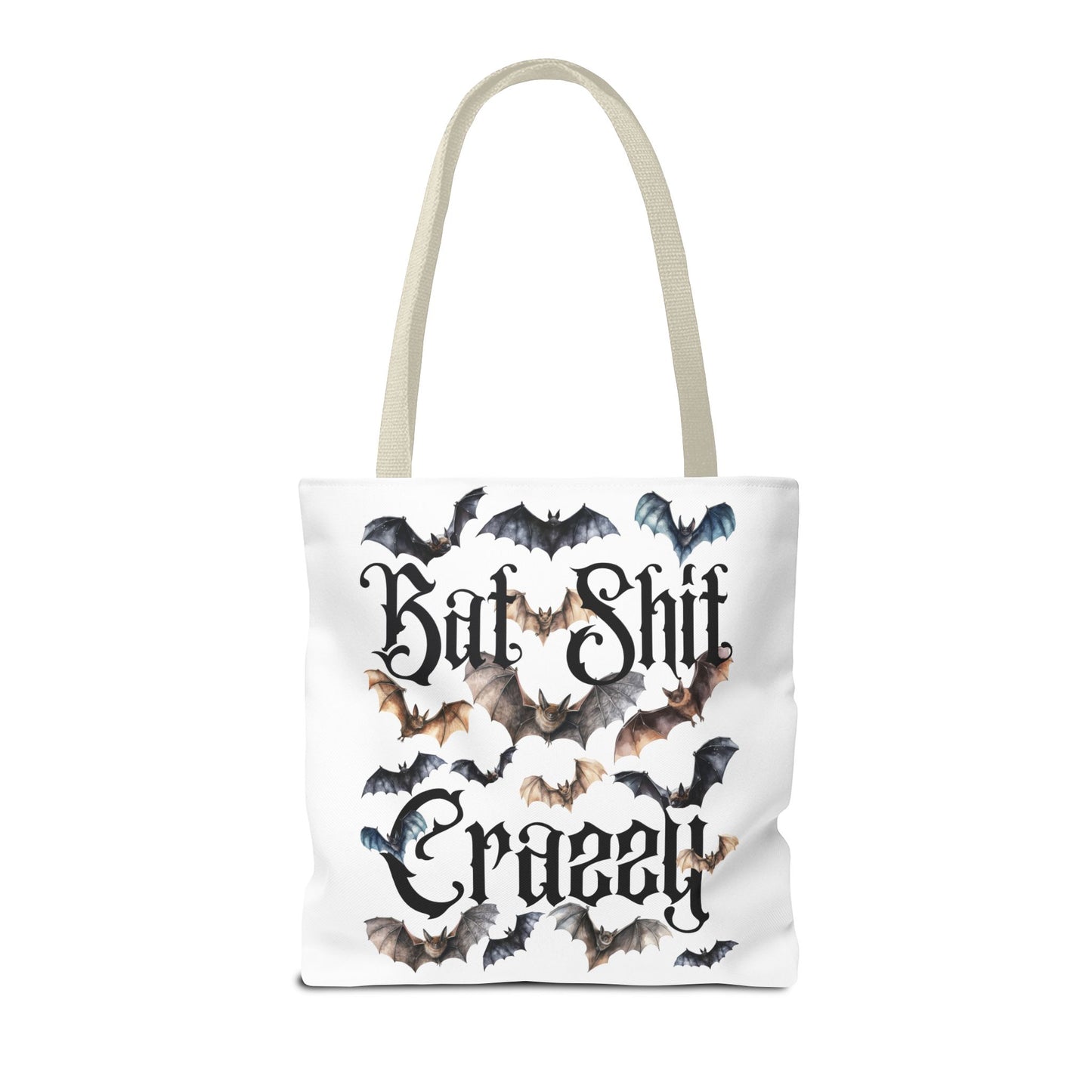 Bat Shit Crazy Halloween Tote Bag