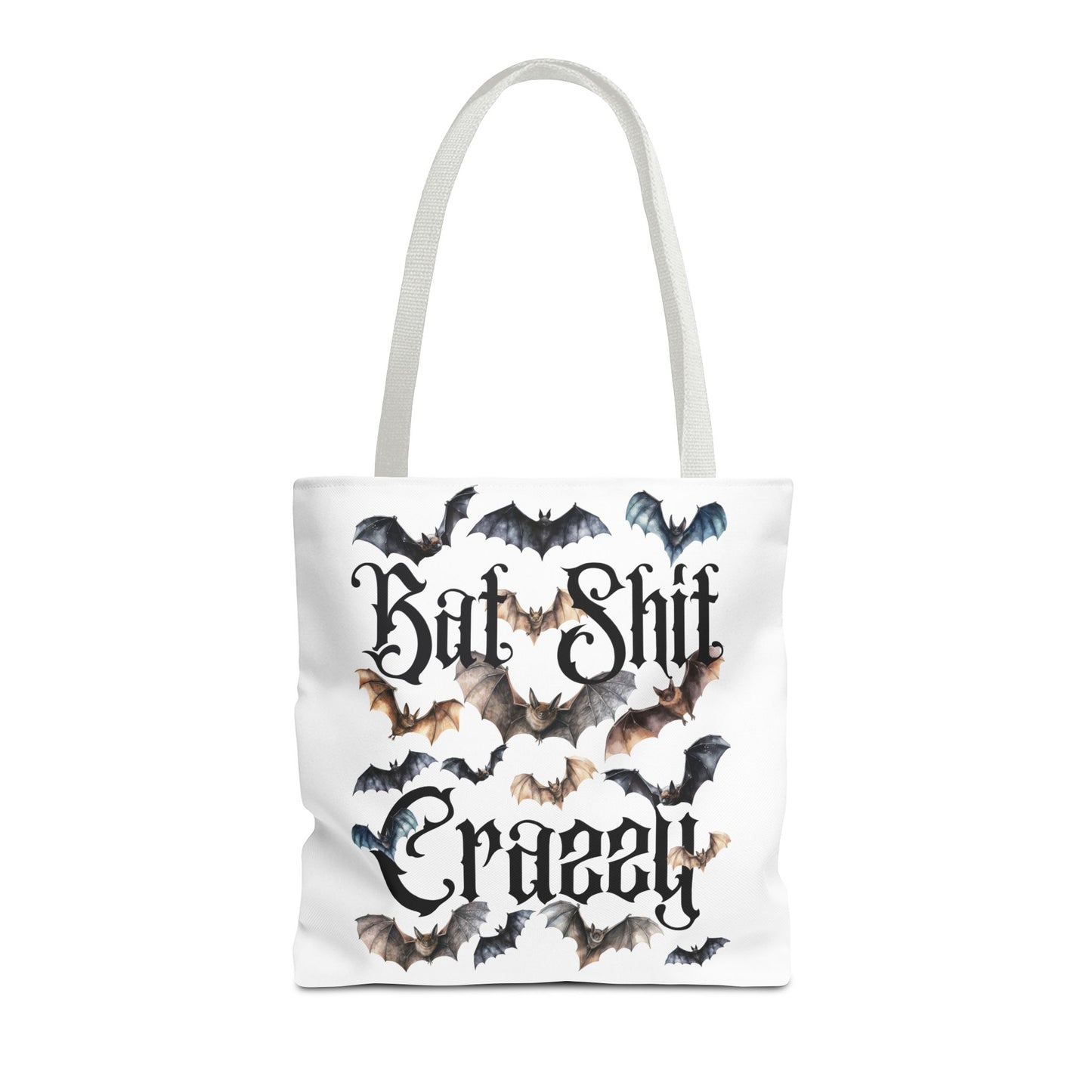 Bat Shit Crazy Halloween Tote Bag