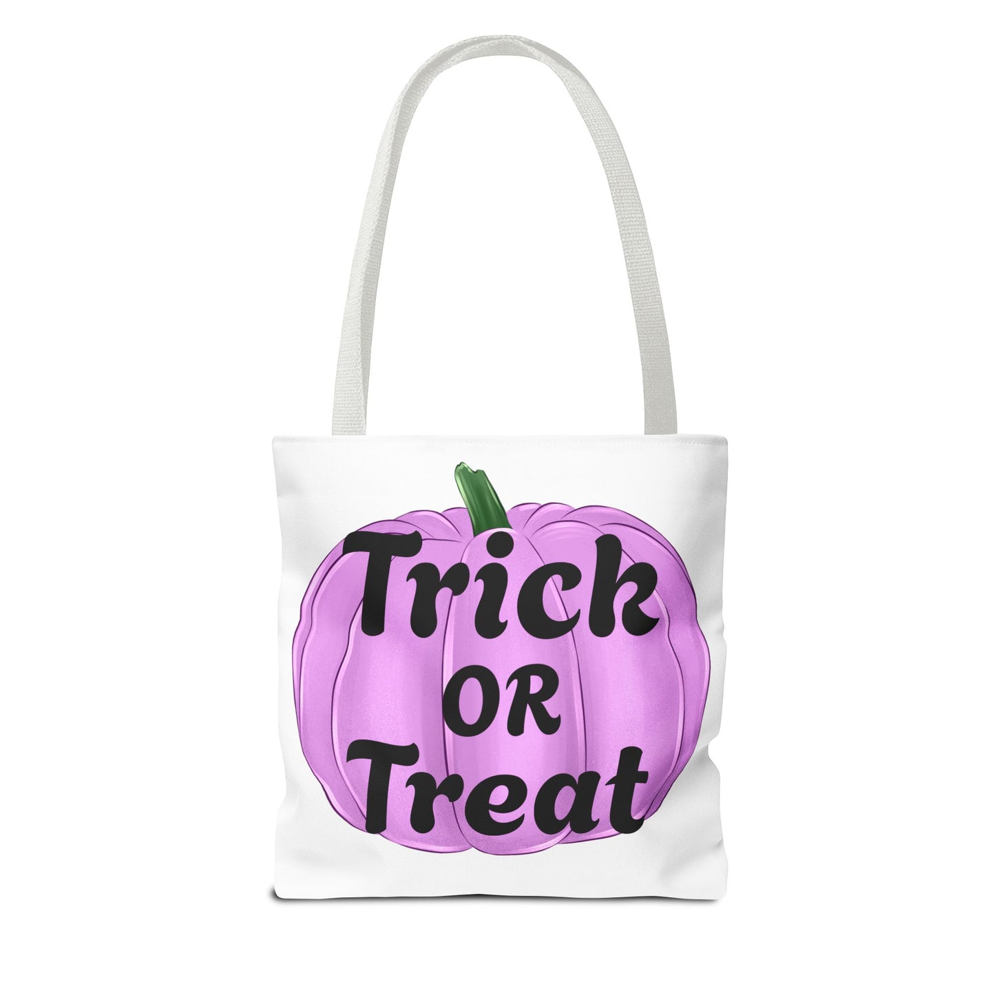 Purple Pumpkin Halloween Tote Bag