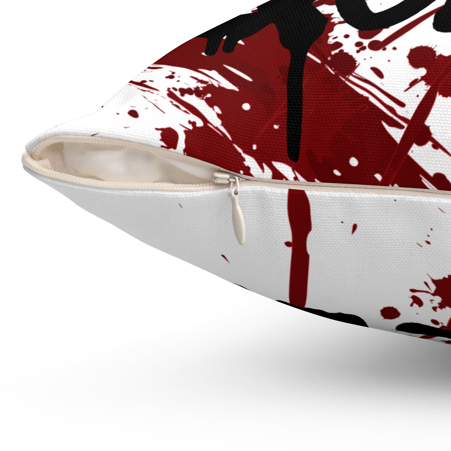 True Crime Queen Decorative Pillow, Throw Pillow for True Crime Fans, Gothic Home Decor, Unique Gift Idea, Cozy Room Accent