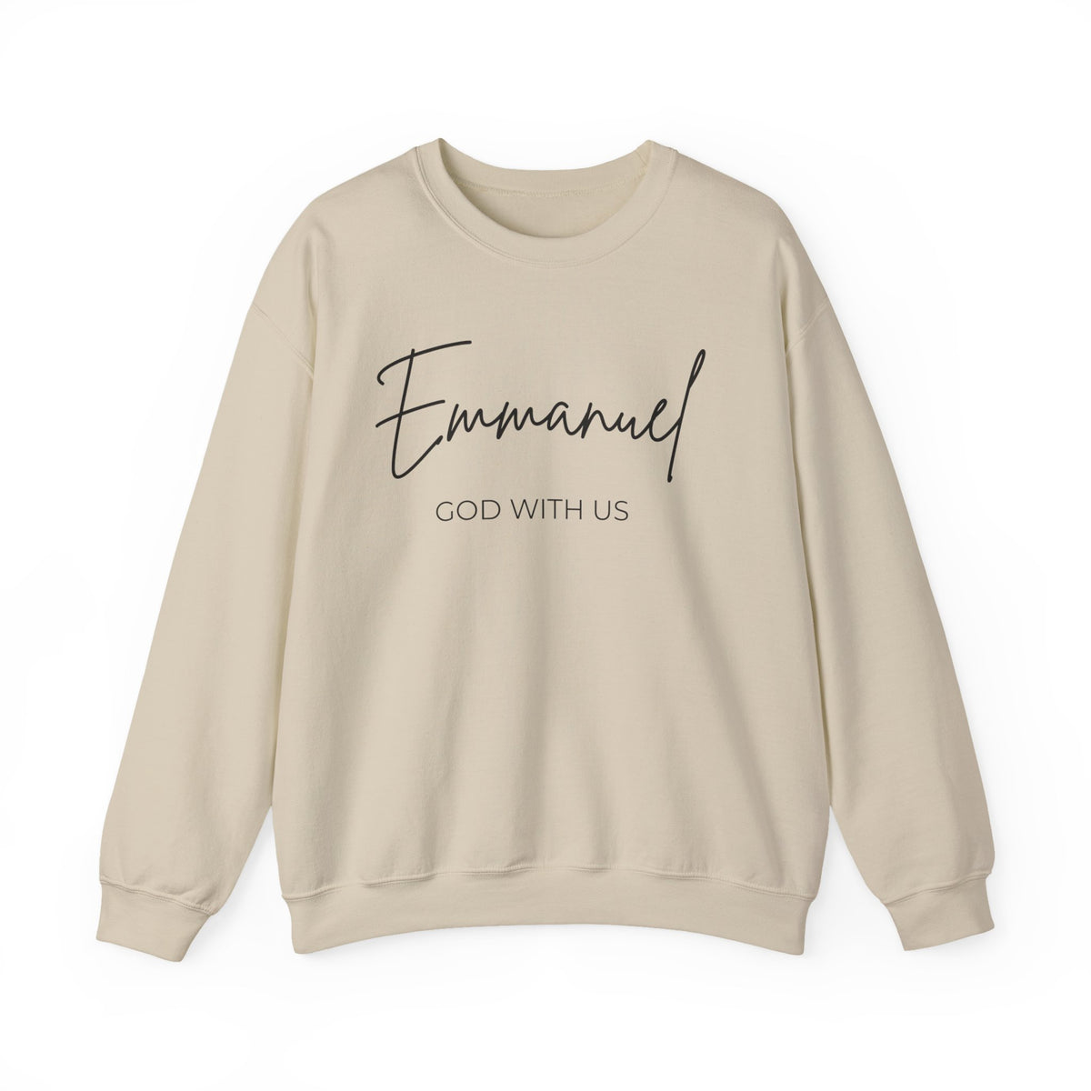 Emmanuel Crewneck Sweatshirt – Sand