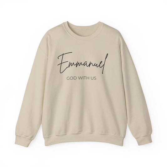 Emmanuel Crewneck Sweatshirt – Sand