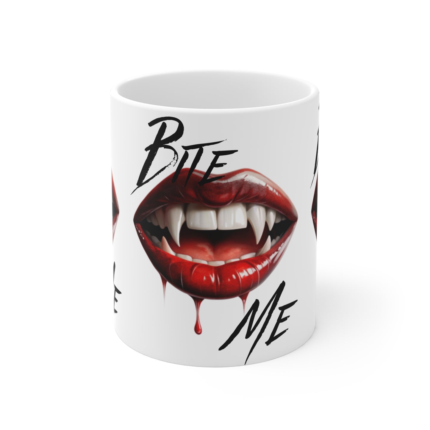 Bite Me Halloween Mug 11oz