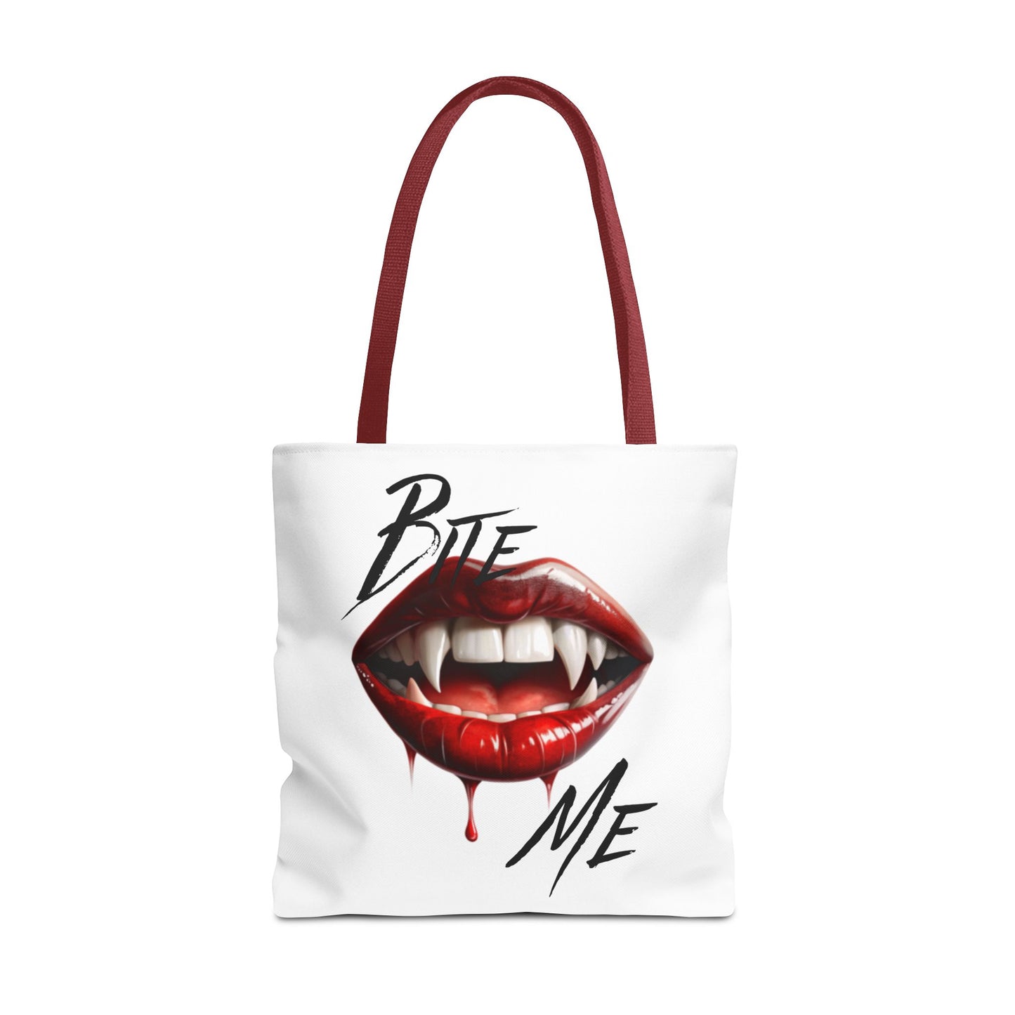 Bite Me Halloween Tote Bag