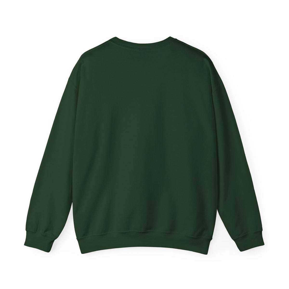 All Is Calm Crewneck Sweatshirt – Maroon & Forest Green