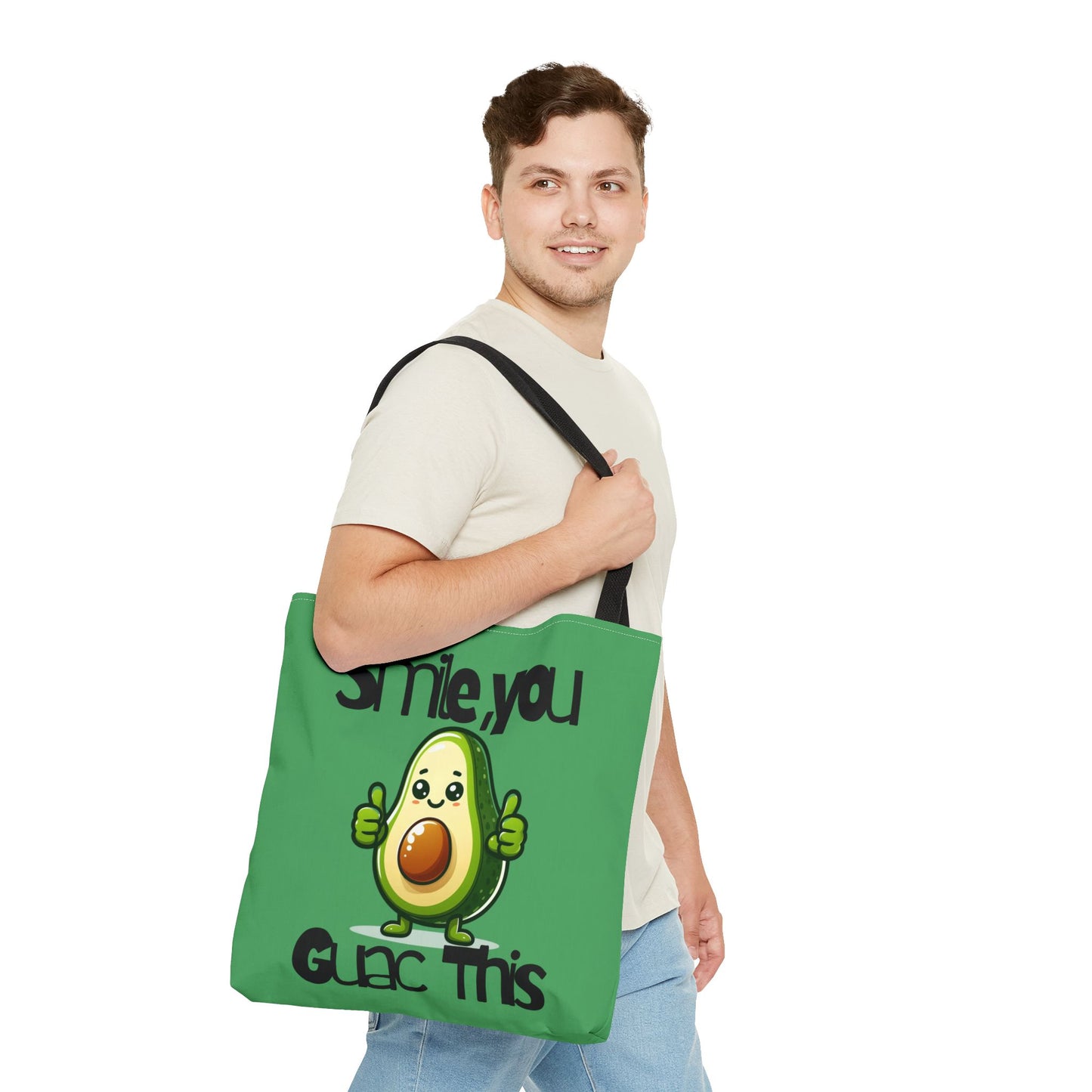 Smile & Guac Book Tote  (AOP)