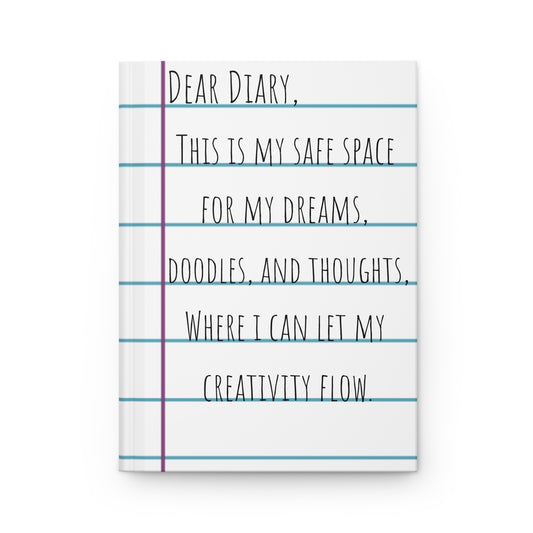 Lined Hardcover Journal for Students & Writers