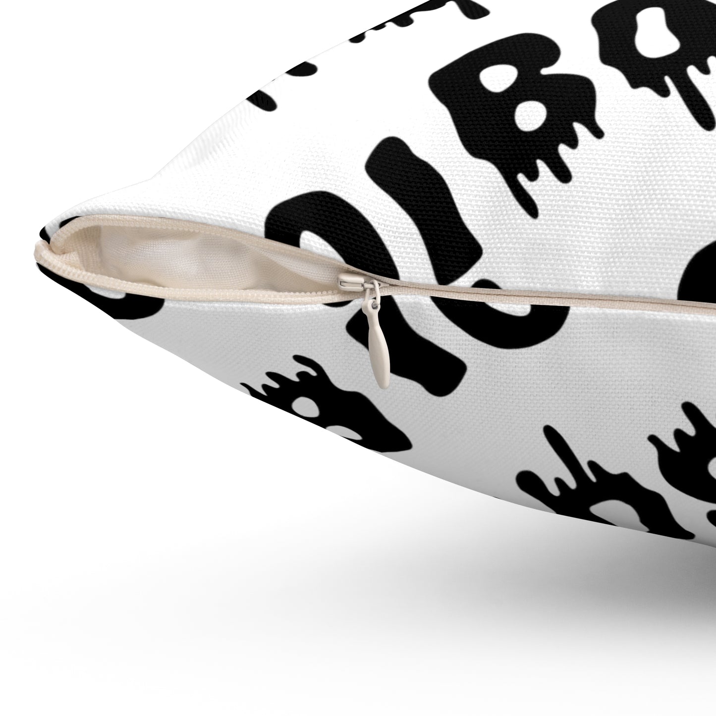 BOO! Halloween Pillow Spun Polyester Square