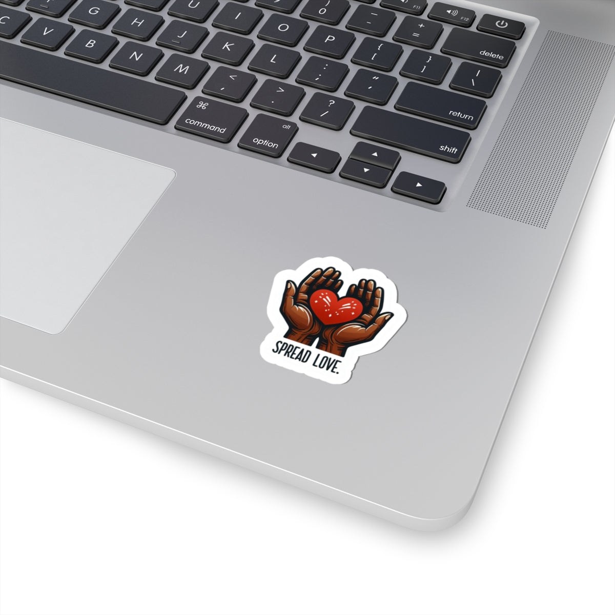 Spread Love Kiss-Cut Sticker — Positive Affirmation Decal