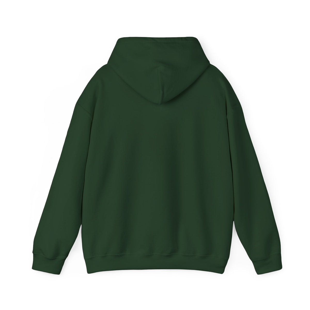 All Is Calm Hoodie – Maroon & Forest Green