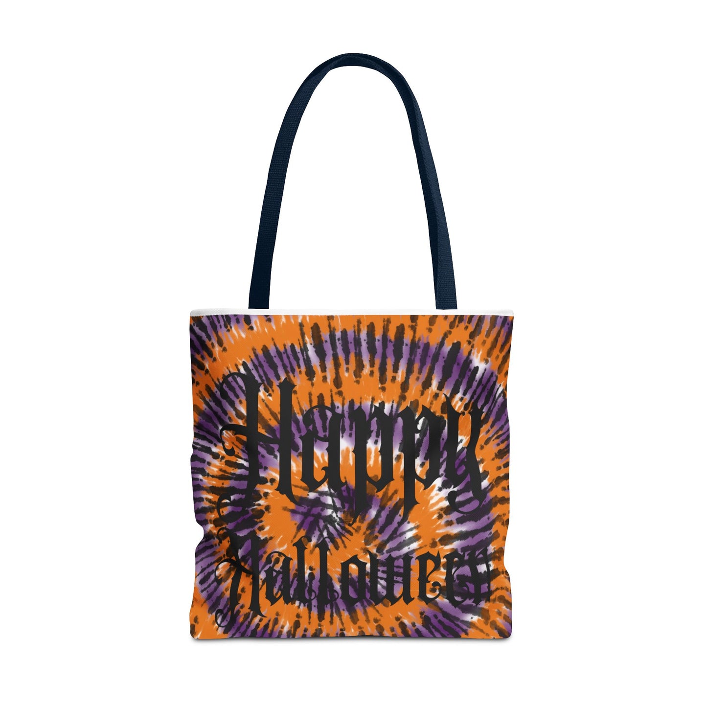 Happy Halloween Tie Dye Tote Bag