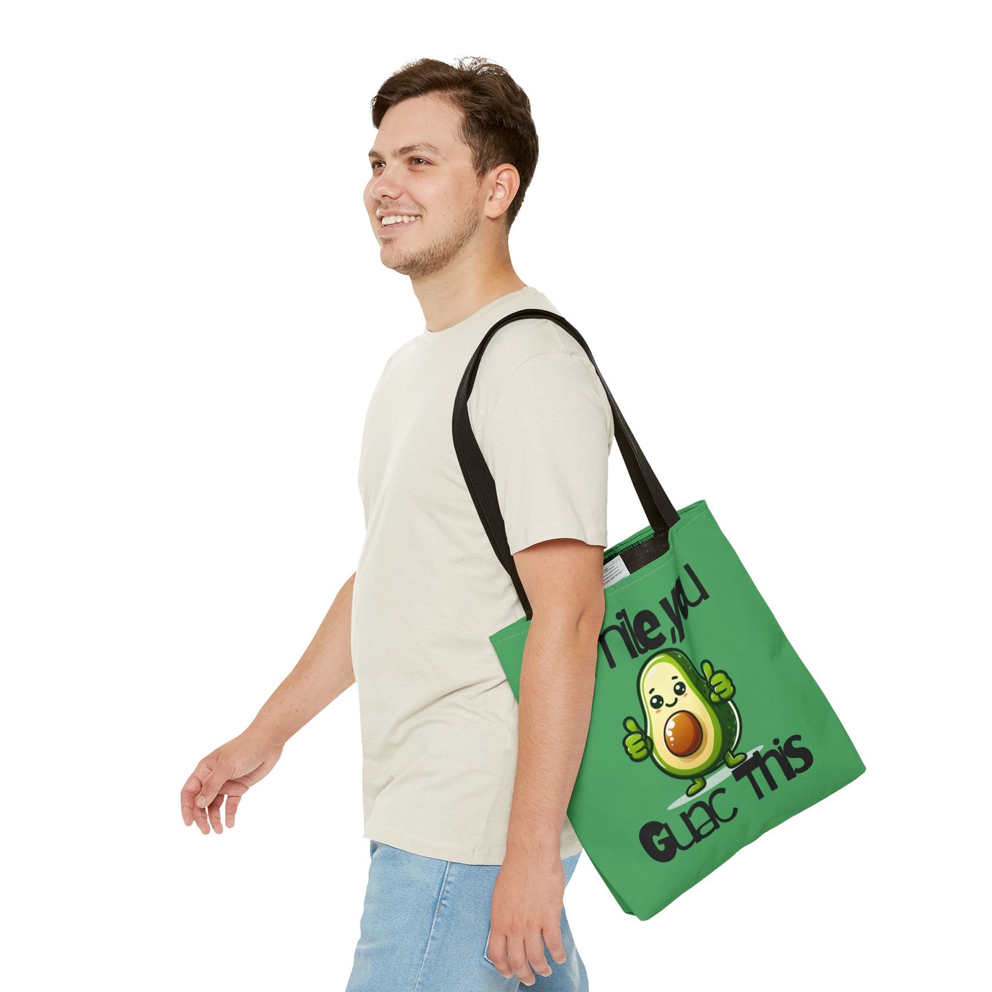 Smile & Guac Book Tote  (AOP)