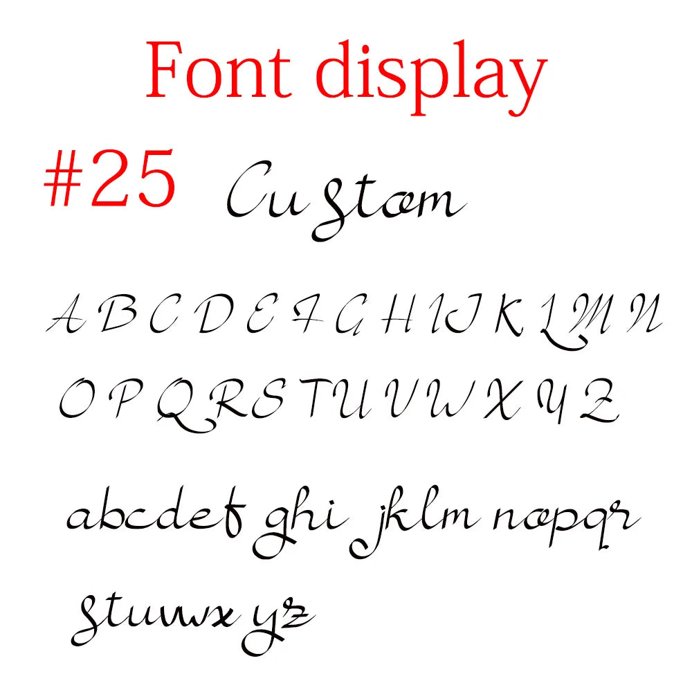 Heart Pendant Custom Name Necklace