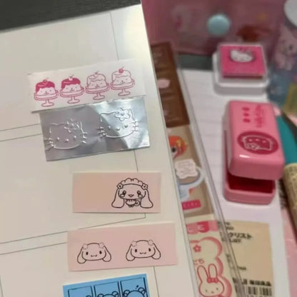 Hello Kitty Metal Stamping Tool - Cute Craft Punch for Scrapbooking & Journaling