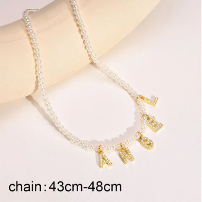Personalized Charm Necklace - Custom Letter Jewelry for Unique Style