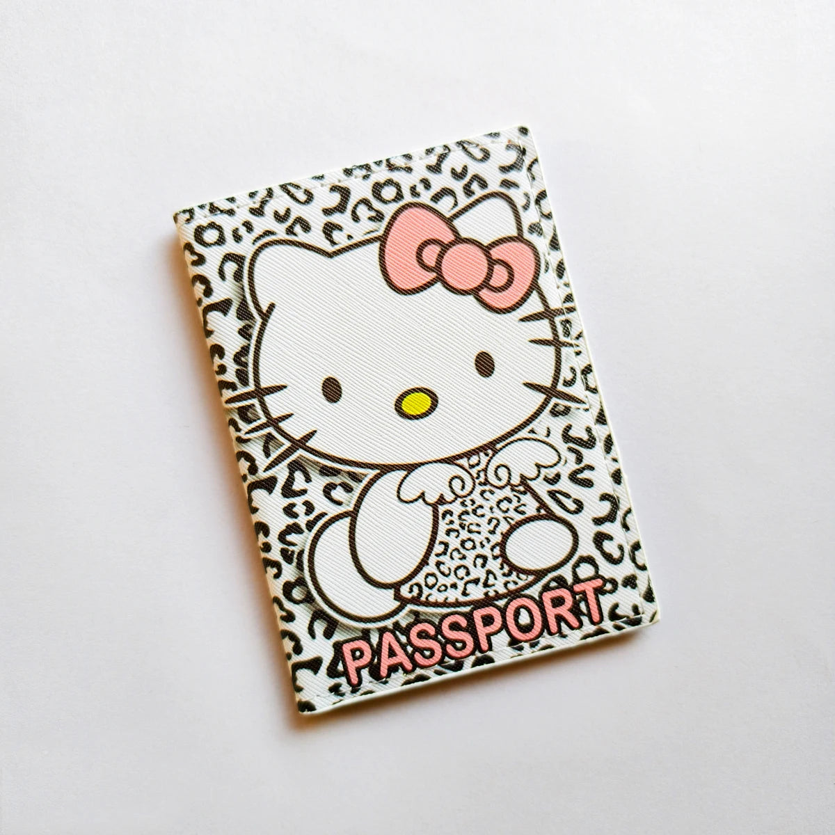 Hello Kitty Passport Holder - Cute PU Leather Organizer for Travel Essentials