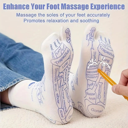 Health & Wellness Pressure Point Socks - Multifunctional Foot Massage Support
