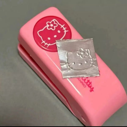 Hello Kitty Metal Stamping Tool - Cute Craft Punch for Scrapbooking & Journaling