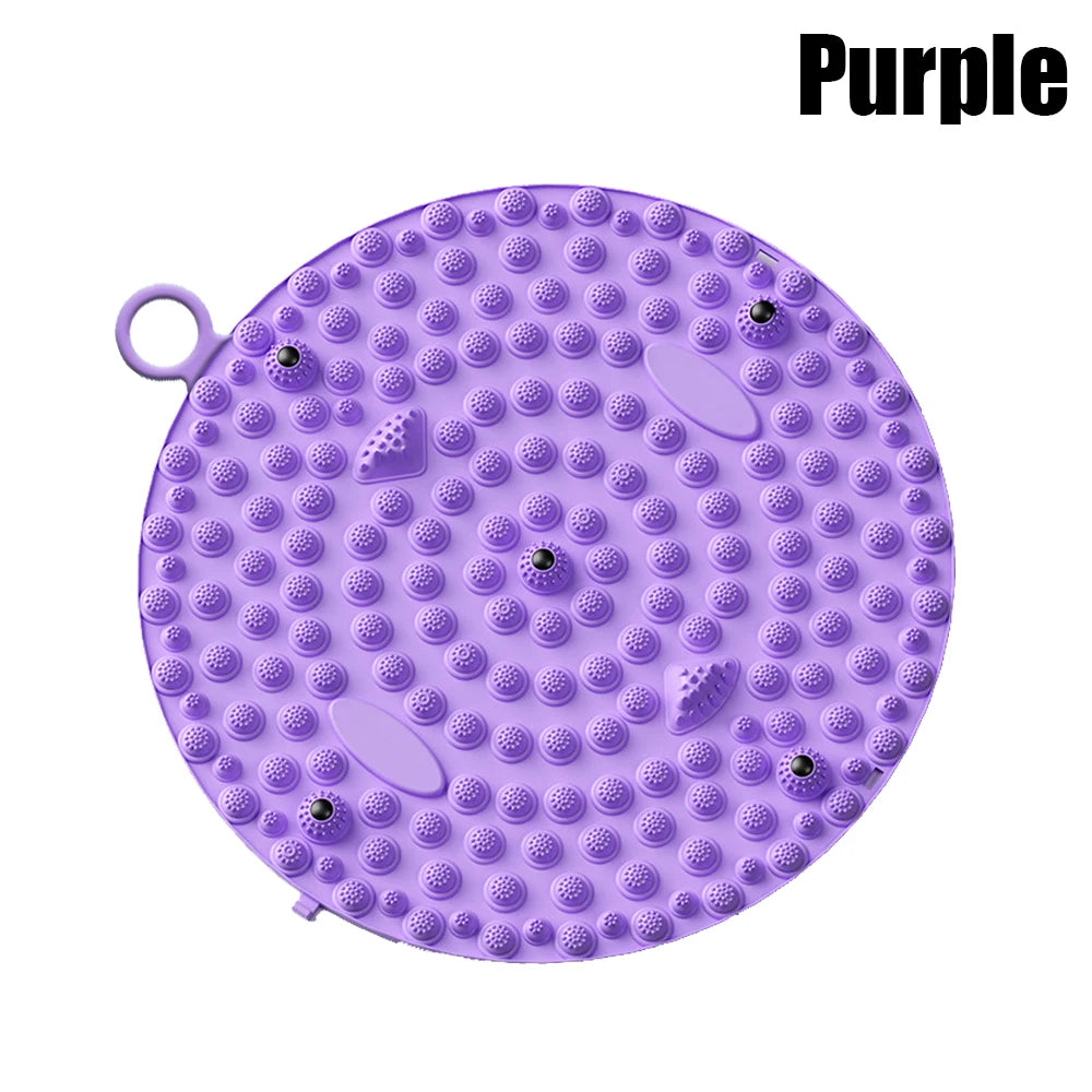 Acupressure Foot Massage Pad - Portable Pressure Relief Mat for Relaxation