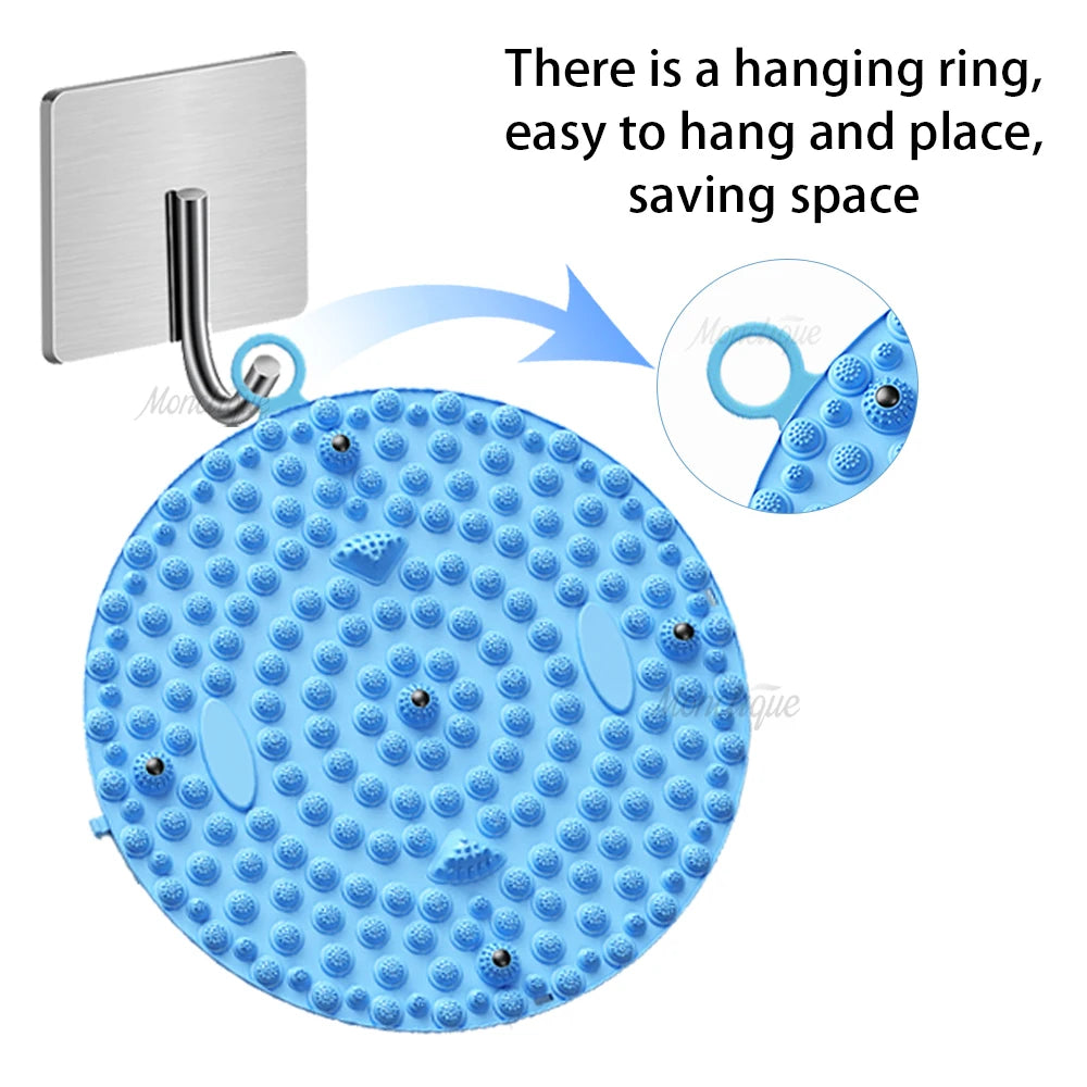 Acupressure Foot Massage Pad - Portable Pressure Relief Mat for Relaxation