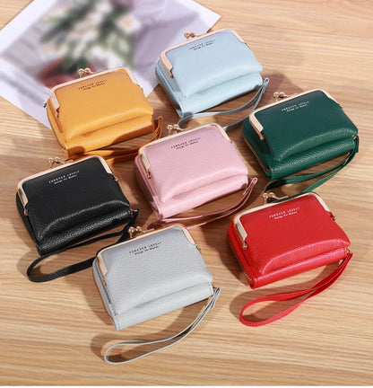Vintage-Inspired Wrist Strap Wallet - Stylish and Versatile Coin Purse