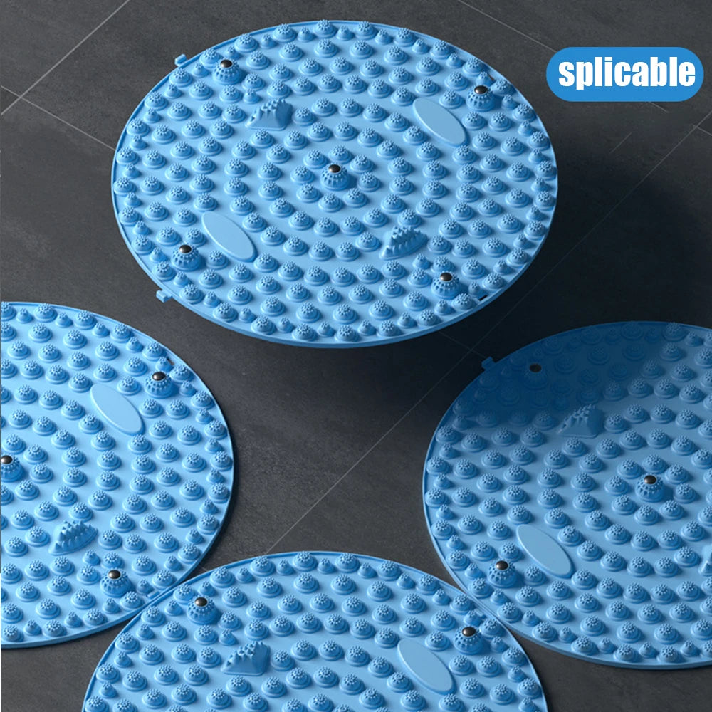 Acupressure Foot Massage Pad - Portable Pressure Relief Mat for Relaxation