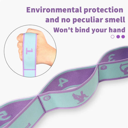 Premium Elastic Yoga Resistance Band - Multifunctional Stretch Strap for Pilates & Dance