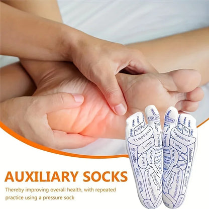 Health & Wellness Pressure Point Socks - Multifunctional Foot Massage Support