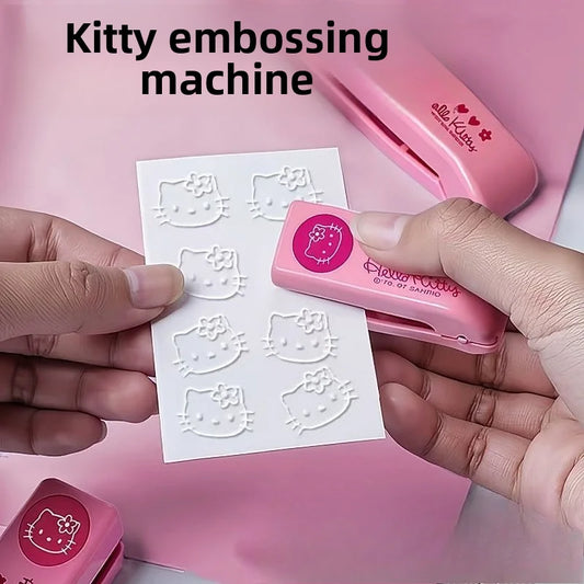 Hello Kitty Metal Stamping Tool - Cute Craft Punch for Scrapbooking & Journaling