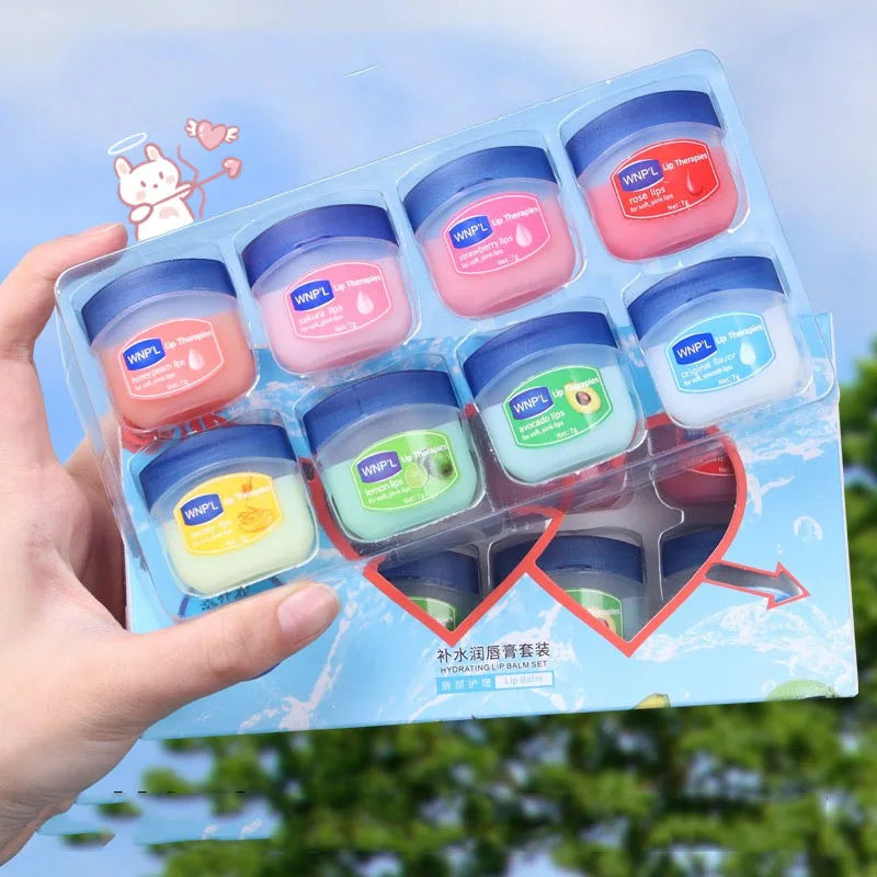 Hydrating Mini Lip Balm Set Healing Moisturizing All-natural Lip Mask For Lip Therapy for Soft, Smooth Lips