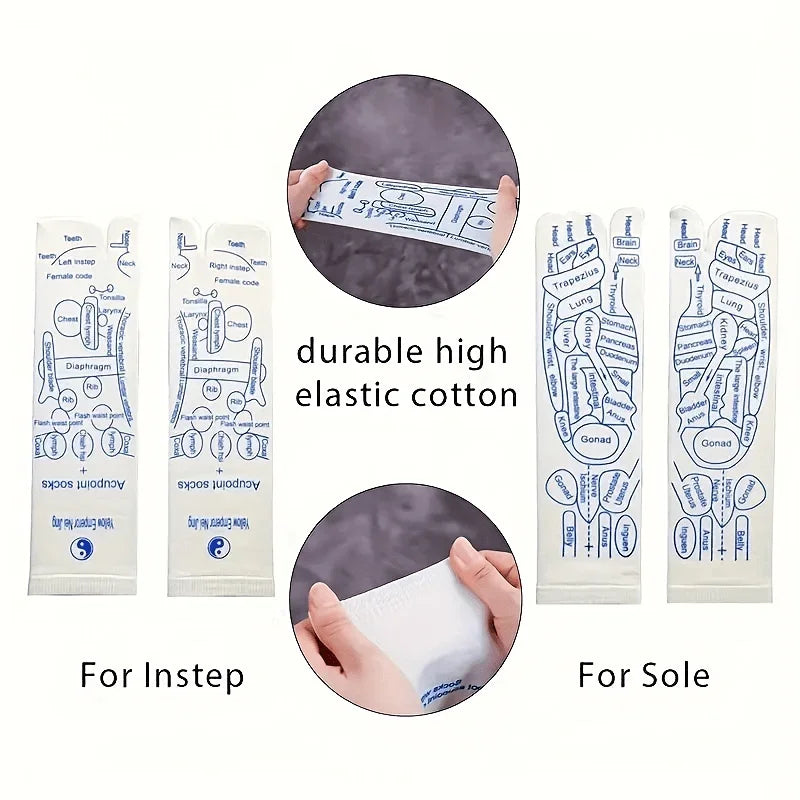 Health & Wellness Pressure Point Socks - Multifunctional Foot Massage Support