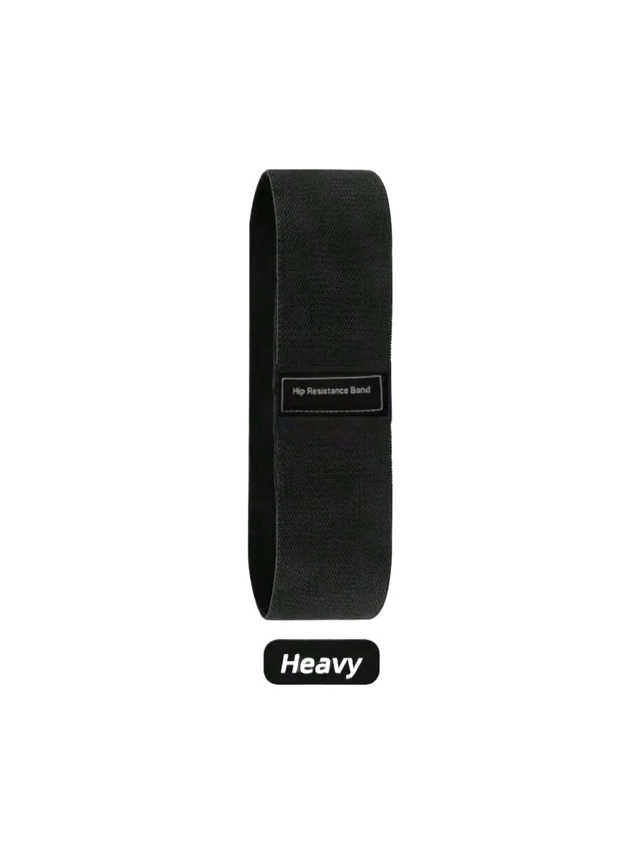Basic Fabric Resistance Bands Set - 3-Pack with Heavy, Medium, and Light Tension